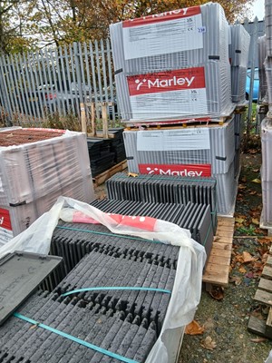 Lot 238 - Four full & two part packs of Marley grey...