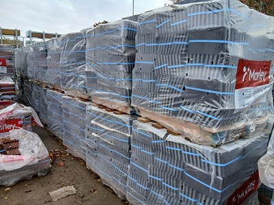 Lot 247 - Eighteen full packs of Marley plain grey...