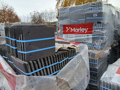 Lot 247 - Eighteen full packs of Marley plain grey...
