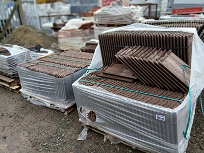 Lot 264 - Five part packs of Sandtoft Double Roman and...