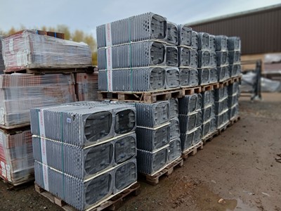 Lot 265 - Eleven packs of Nelskamp Planum plan grey...