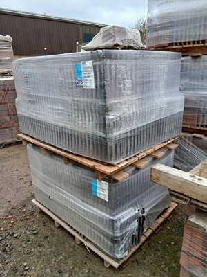 Lot 275 - Two packs of Gemini slate grey tiles