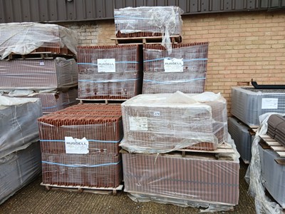 Lot 279 - Five packs of Russell Lothian concrete red...
