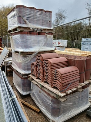 Lot 292 - Five packs of Marley SEG concrete ridge tiles,...