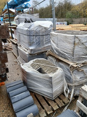 Lot 296 - Eight part pallets of assorted concrete...