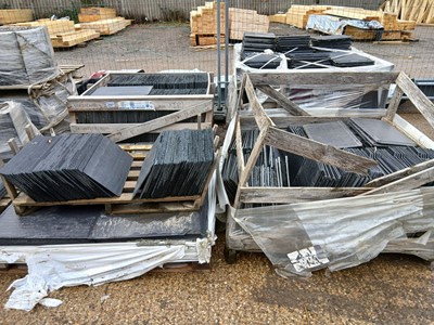 Lot 297 - Part pallet of 50x37cm Carmen natural slate...
