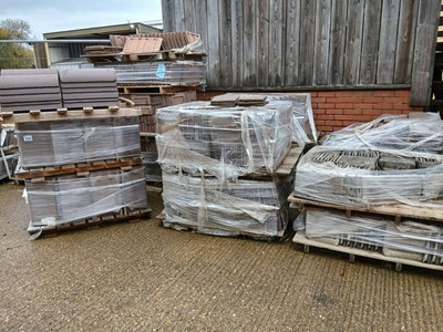 Lot 300 - Approximately ten pallets of various concrete...