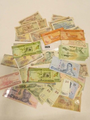 Lot 2028 - Quantity of world / foreign notes