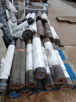 Lot 312 - Three pallets of mostly shed felt