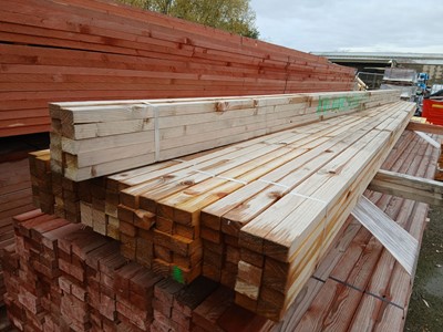 Lot 315 - Three full packs of 25x50cm red baton, plus...