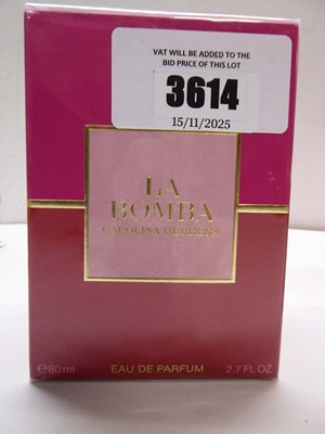 Lot 3614 - Carolina Herrera La Bomba eau de parfum 80ml