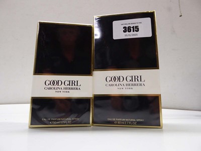 Lot 3615 - 2 x Carolina Herrera Good Girl eau de parfum...