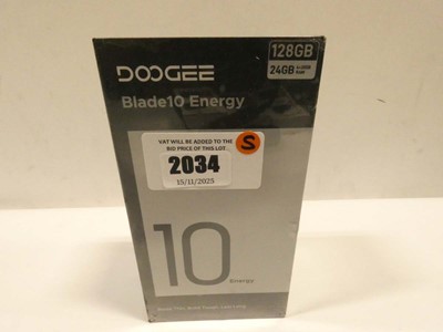 Lot 2034 - *Sealed* DOOGEE Blade10 Energy 128GB Red...