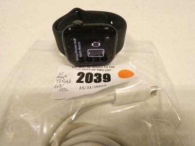 Lot 2039 - Apple Watch Series 10 with a cable
