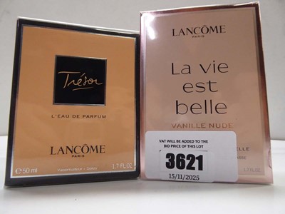 Lot 3621 - Lancome La vie est belle Vanille Nude parfum...