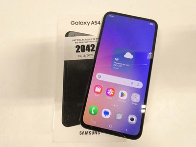 Lot 2042 - Samsung Galaxy A53 5G 128GB Graphite with box...