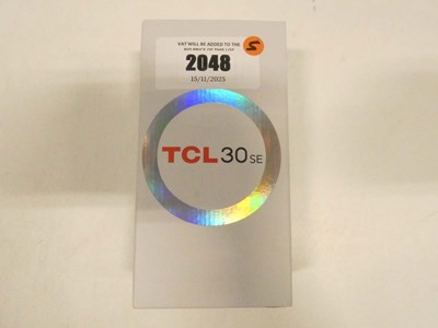 Lot 2048 - *Sealed* TCL 30 SE 64GB Space Grey smartphone
