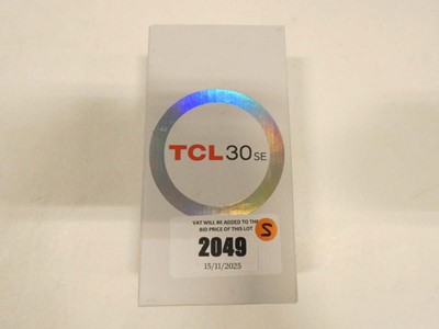 Lot 2049 - *Sealed* TCL 30 SE 64GB Space Grey smartphone