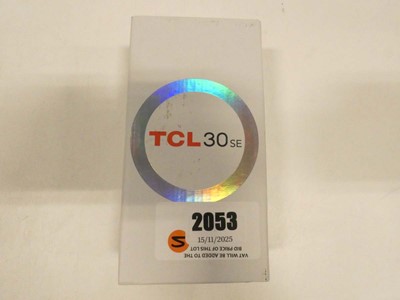 Lot 2053 - *Sealed* TCL 30 SE 64GB Space Grey smartphone