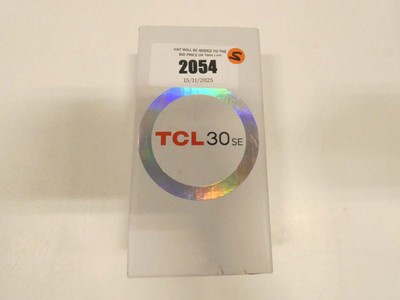 Lot 2054 - *Sealed* TCL 30 SE 64GB Space Grey smartphone