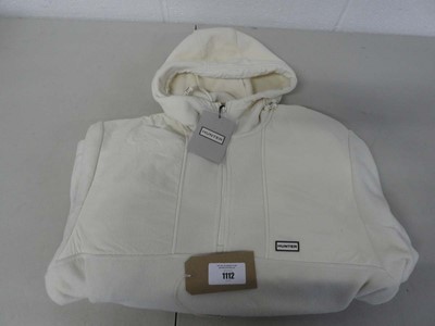 Lot 1112 - Hunter full zip hooded fleece in 'antique...