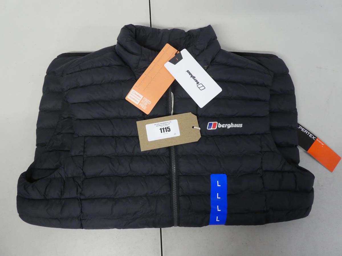 Lot 1115 - Berghaus full zip gilet size L