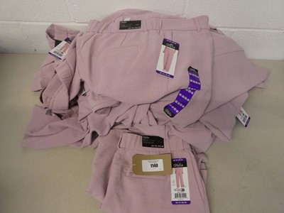 Lot 1140 - Approx. 18 ladies Dalia wide leg trousers in pink