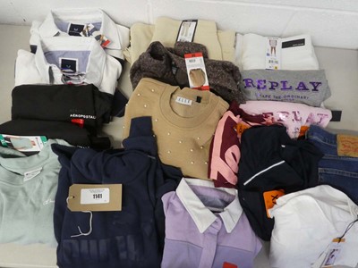 Lot 1141 - Approx 17 items of mixed branded clothing to...