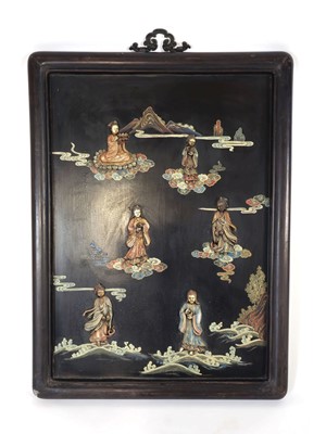 Lot 19 - A late 19th/early 20th century ebonised...