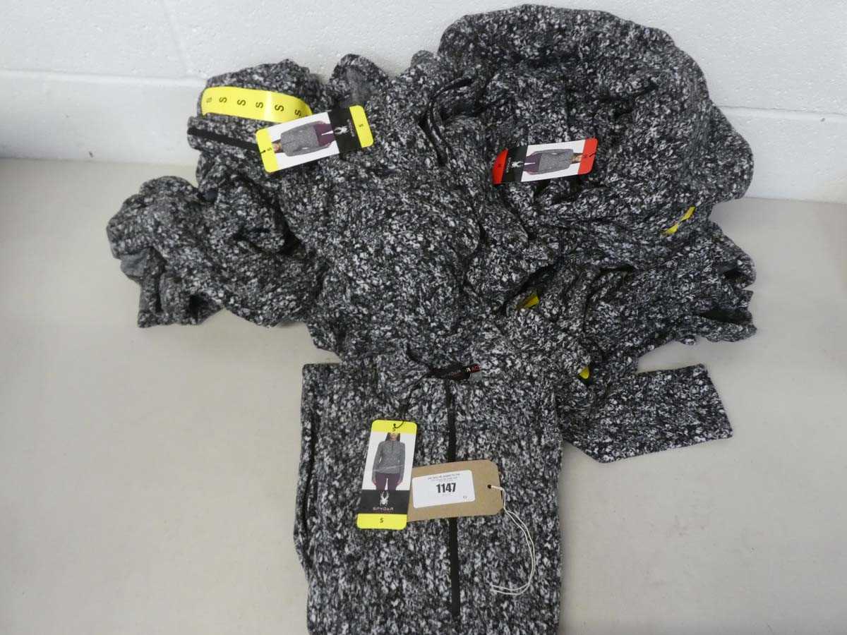 Lot 1147 - Approx. 10 ladies Spyder 1/4 zip fleeces