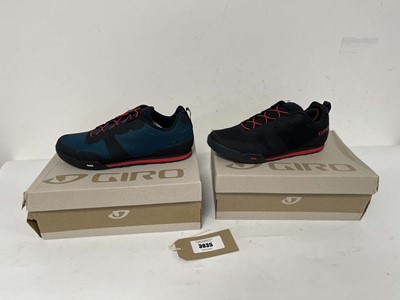 Lot 3835 - 2x Boxed pairs of Giro tracker fastlace...