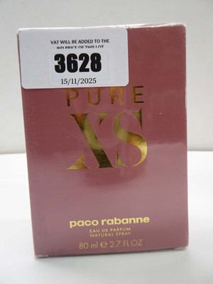 Lot 3628 - Paco Rabanne Pure XS eau de parfum 80ml