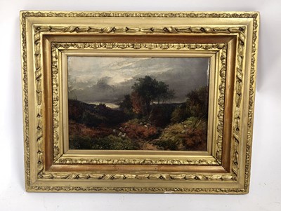 Lot 132 - William S. Rose (1810–1873), Sheep in a rugged...