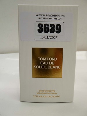 Lot 3639 - Tom Ford eau de soleil blanc eau de toilette 50ml