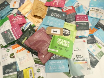 Lot 2408 - Assorted packs of various vitamin, mineral and...