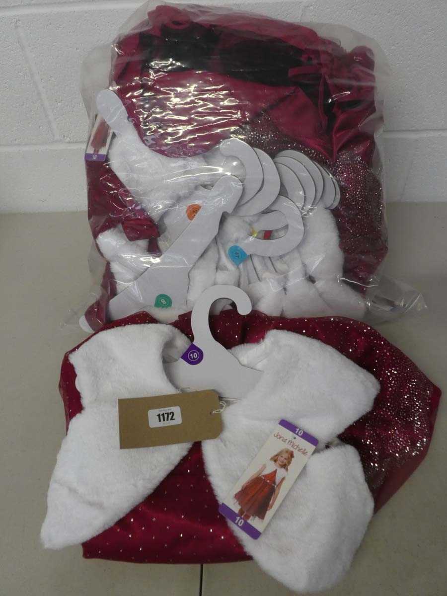 Lot 1172 - Approx 10 girls dresses by Jona Michelle