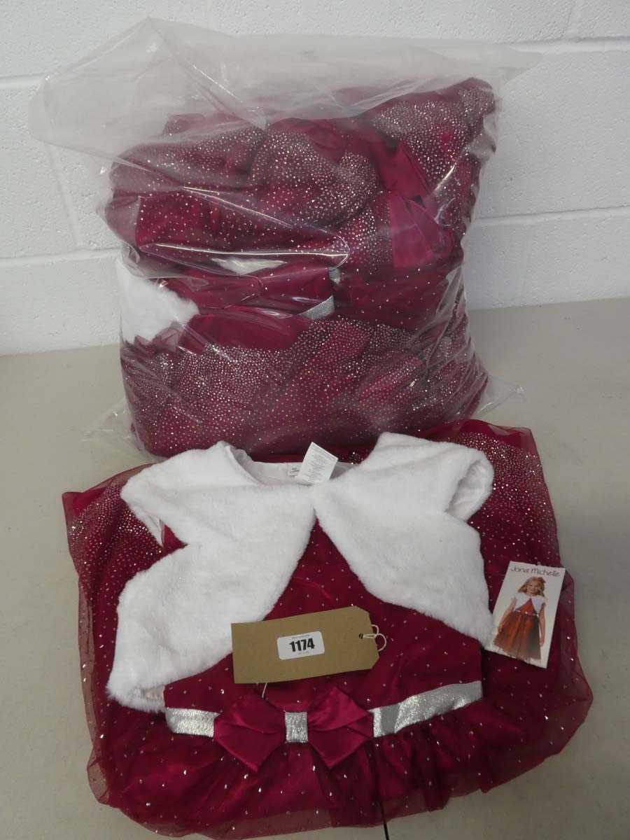 Lot 1174 - Approx 10 girls dresses by Jona Michelle