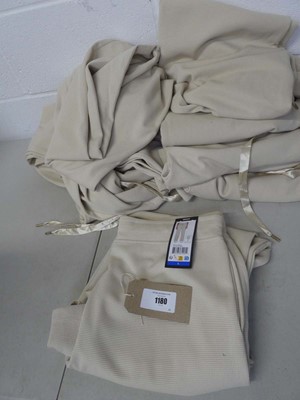 Lot 1180 - Approx. 12 ladies DKNY wide leg waffle trousers