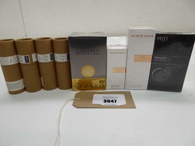 Lot 3647 - 8 assorted fragrances including Molecule 01,...