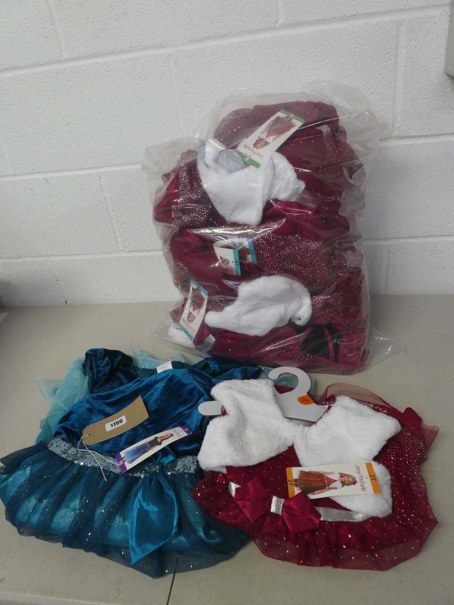 Lot 1190 - Approx. 10 girls dresses by Jona Michelle
