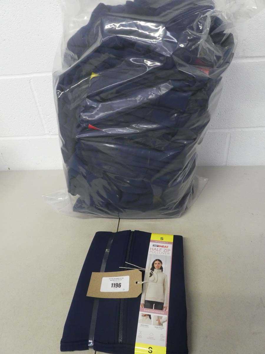 Lot 1196 - Approx. 20 ladies 32 degrees heat half zip...