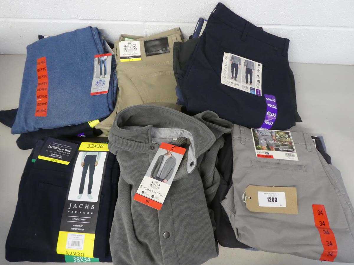 Lot 1203 - Approx. 20 items of mens clothing to include...