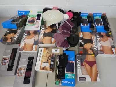 Lot 1204 - Mixed lot of mens and womens underwear, socks,...