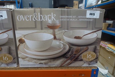 Lot 3073 - Over & Back dinnerware set