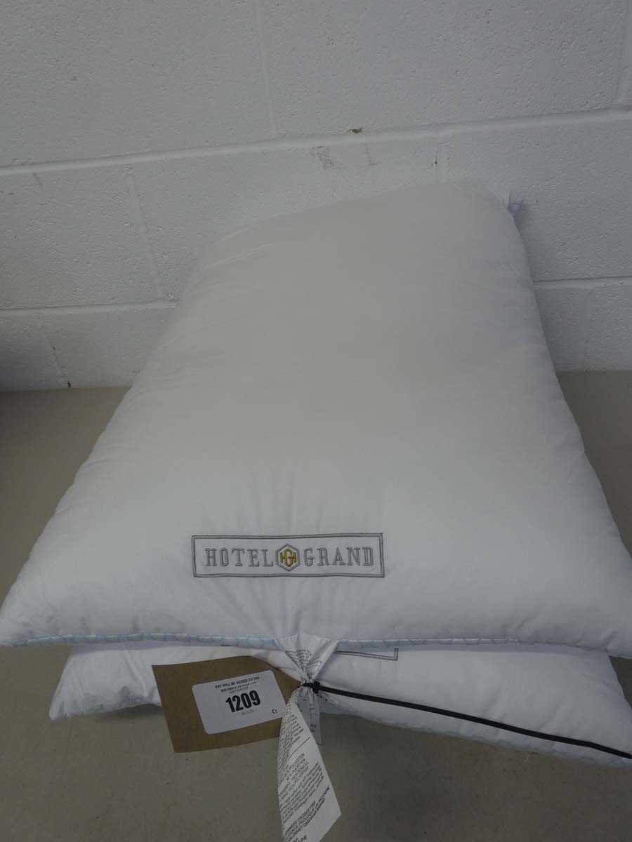 Lot 1209 - A pair of Hotel Grand reversible cooling pillows