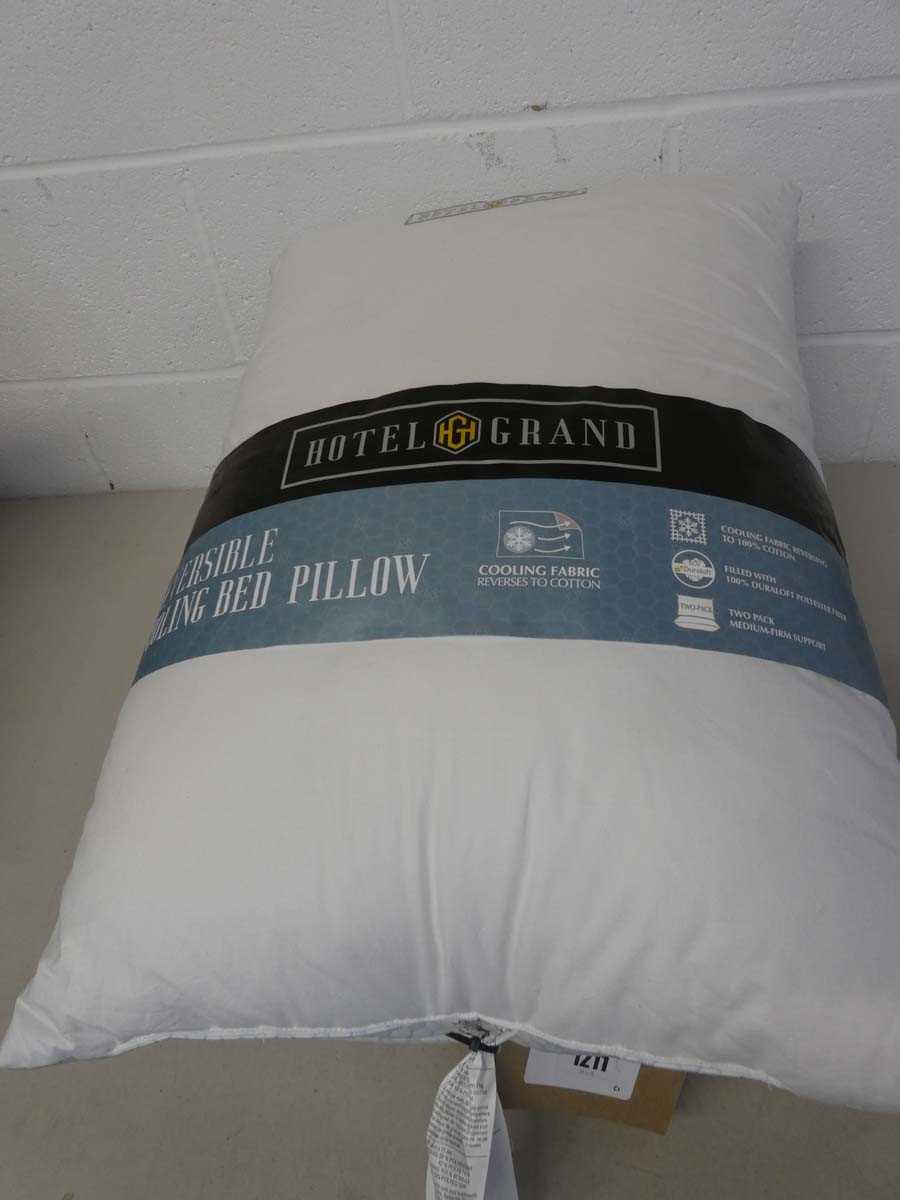 Lot 1211 - A pair of Hotel Grand reversible cooling pillows