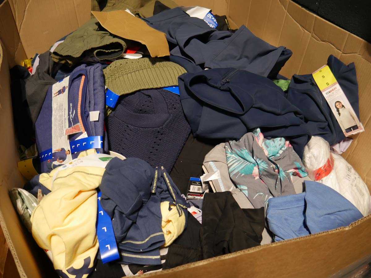 Lot 1217 - Pallet containing mixed mens and womens clothing