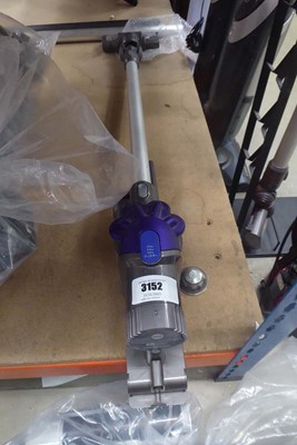 Lot 3152 - Handheld Dyson DC35 with pole head, 2...