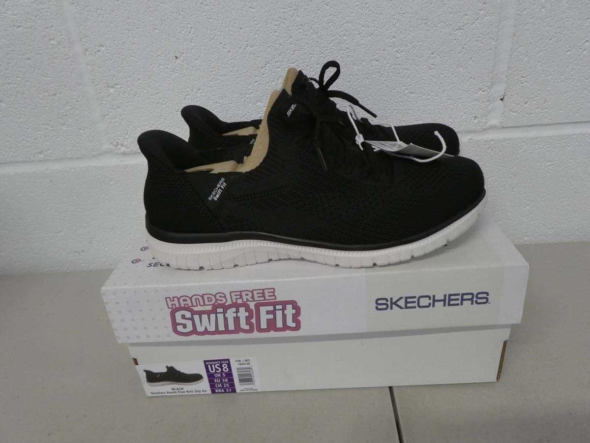 Lot 1247 - Boxed pair of Skechers hands free swift...