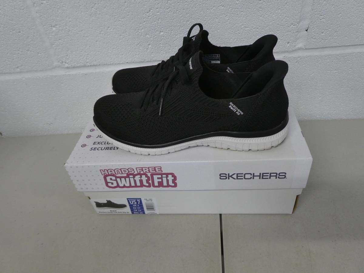 Lot 1249 - Boxed pair of Skechers hands free swift...
